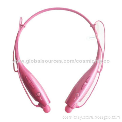 Bluetooth headphone, built-in rechargeable battery, charging by USB